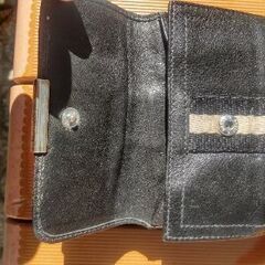 Bally バリー ブラック レザー 2つ折財布 の画像