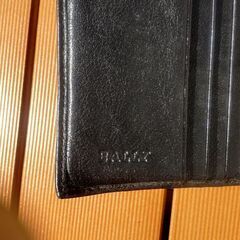 Bally バリー ブラック レザー 2つ折財布 の画像