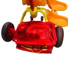 ☆期間限定　カジキリ付き三輪車 アンパンマンデラックスの画像