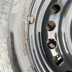 スタッドレスタイヤ　ブリザック 195 65 R15 91Q ホイール付き　4本の画像