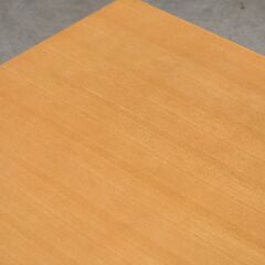 ≪zyt1918ジ≫ nitori/ニトリ 天然木センターテーブル アケビNA 135 ナチュラル 幅135cm 奥行80cm 1500148 和風/座卓/ローテーブル/中古家具/宮城県仙台市 70122-32の画像