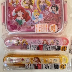 新品未使用
スケーター　プリンセス　お弁当箱　ハシ箱セット 