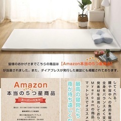 3点セット①フランフラン ブリッサベッドセミダブル②IKEAマットレス③MyeFoamの画像