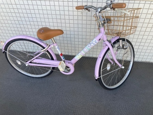 女児用ブリジストン自転車22インチ