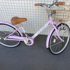 女児用ブリジストン自転車22インチ