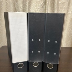 【3冊セット】A4両開きファイル5㎝