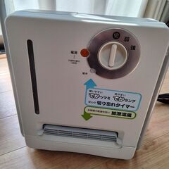 森田電工 MORITA DENKO 加湿セラミックファンヒーター ホワイト MS-F1200A-Wの画像