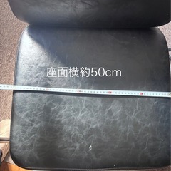 合成皮下革　ダイニングチェアー（4脚）の画像