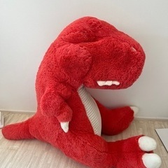 コストコの特大恐竜ぬいぐるみの画像