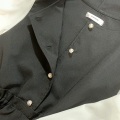 新品タグ付き❤️上品なパール　ブラック✨式服✨フォーマルワンピの画像