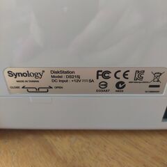 Synology DiskStation DS215j NASの画像