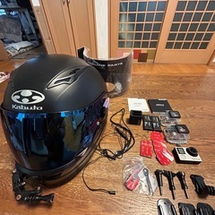 Kabuto フルフェイスヘルメットとGoPro HERO4