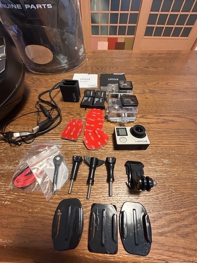 Kabuto フルフェイスヘルメットとGoPro HERO4