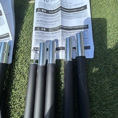 キャンプ用品　
DODビッグ タープポールの画像