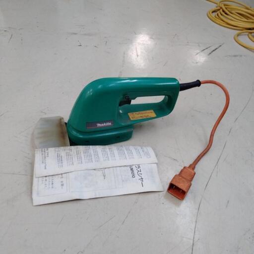 makita um1010 グラスシャー バリカン 通電起動確認済 取説、カバー付 マキタ バリカン 剪定 庭仕事 有線