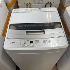 洗濯機　No.1577　アクア　2023年製　4.5kg　AQW-S4M　【リサイクルショップどりーむ荒田店】