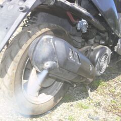 ヤマハ ジョグ９０  3WF-1265XX  書類付き 90ｃｃ  キックおります  純正カギ有り   エンジン始動しました。の画像