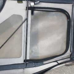 三菱ジープ　幌車用　ベストップ　黒