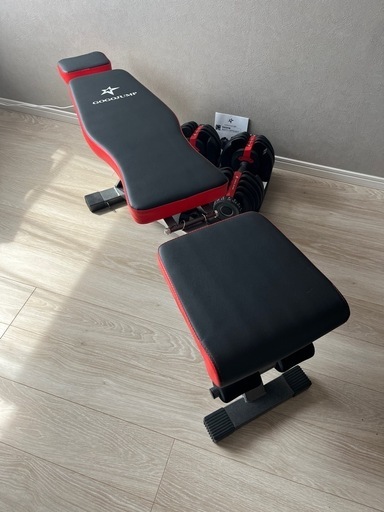 可変式ダンベル & トレーニングベンチ