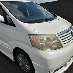 【トヨタ　アルファード4WD  アルカンターラバージョン　4WD】