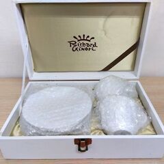 保管・未使用品 リチャードジノリ ベッキオホワイト カップ＆ソーサー 2客セット ペア 食器 コーヒー ティー 札幌市 中央区 南12条の画像