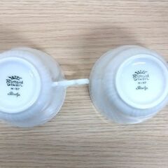 保管・未使用品 リチャードジノリ ベッキオホワイト カップ＆ソーサー 2客セット ペア 食器 コーヒー ティー 札幌市 中央区 南12条の画像