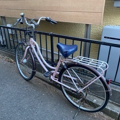 ママチャリ🌸ピンク色