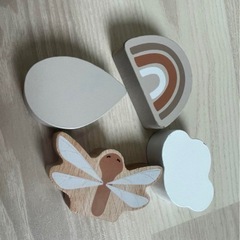 label label 木製 知育玩具の画像