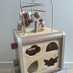 label label 木製 知育玩具の画像