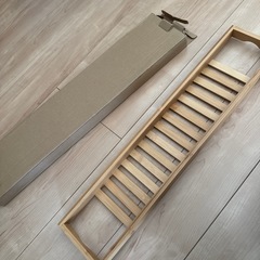 【新品】木製バスタブトレーの画像
