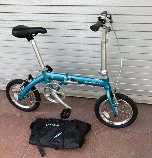 ルノーライト8」軽量折り畳み自転車 袋付 2台まとめて Amazon.co.jp