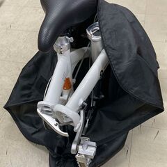 「ルノーライト８」軽量折り畳み自転車　袋付　2台まとめての画像