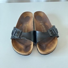 Birkenstock サンダル 37 ブラックの画像