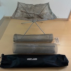 未使用　UNIFLAME ファイアスタンド　替えシート付の画像
