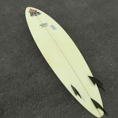 中古品 Local Motion ローカル モーション STEVE Wilson サーフボード リペア済み アウトドア 現状品 全長194.5の画像