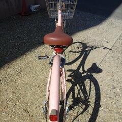 26インチ　ブリヂストン製アルミフレーム自転車の画像