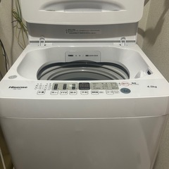 洗濯機(取扱説明書つき)の画像