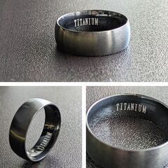 チタン銅/ブラックリング（新品）23号の画像
