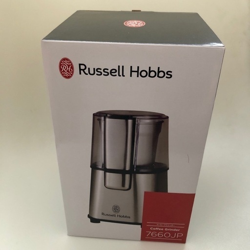 新品未使用 ラッセルホブス コーヒーグラインダー 7660JP