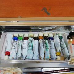 【中古品】クサカベ　油絵セットの画像