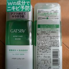 Gatsbyニキビ予防化粧水×2本