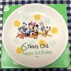 未使用　ディズニープレート