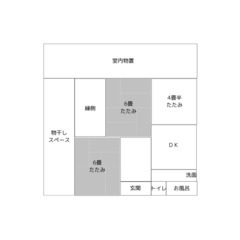 【福岡県大牟田市】平屋賃貸戸建・ガレージ付！家電あり！敷金礼金0円・値段交渉可！駐車場3台ペット多頭飼OK！自由にDIY可 - 不動産