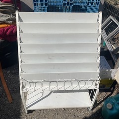 残り4台　本棚Cタイプ　2段収納　の画像