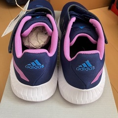 adidas HR1537 ネイビー/ピンク 24.0cm スニーカー　運動靴の画像
