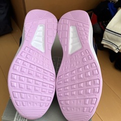 adidas HR1537 ネイビー/ピンク 24.0cm スニーカー　運動靴の画像