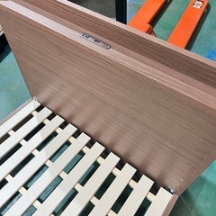 【ご成約】ニトリ  SマットNスリープハード02キョウツウペースV シングル マット ベッドフレーム【使用頻度少なめ 美品】の画像