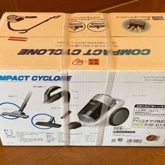 【新品未開封】アイリスオーヤマ掃除機 DKC‐C100F‐WHSR サイクロン式の画像