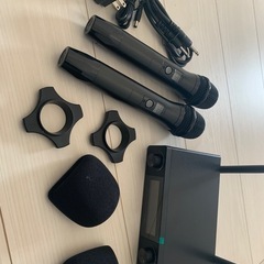 決定済　未使用品ワイヤレスマイクセットの画像