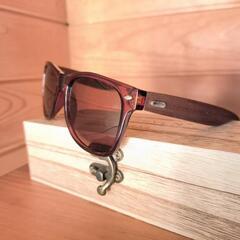 新品 KING SEVEN 木製サングラス 木箱付き ブラウン EYEWEARの画像
